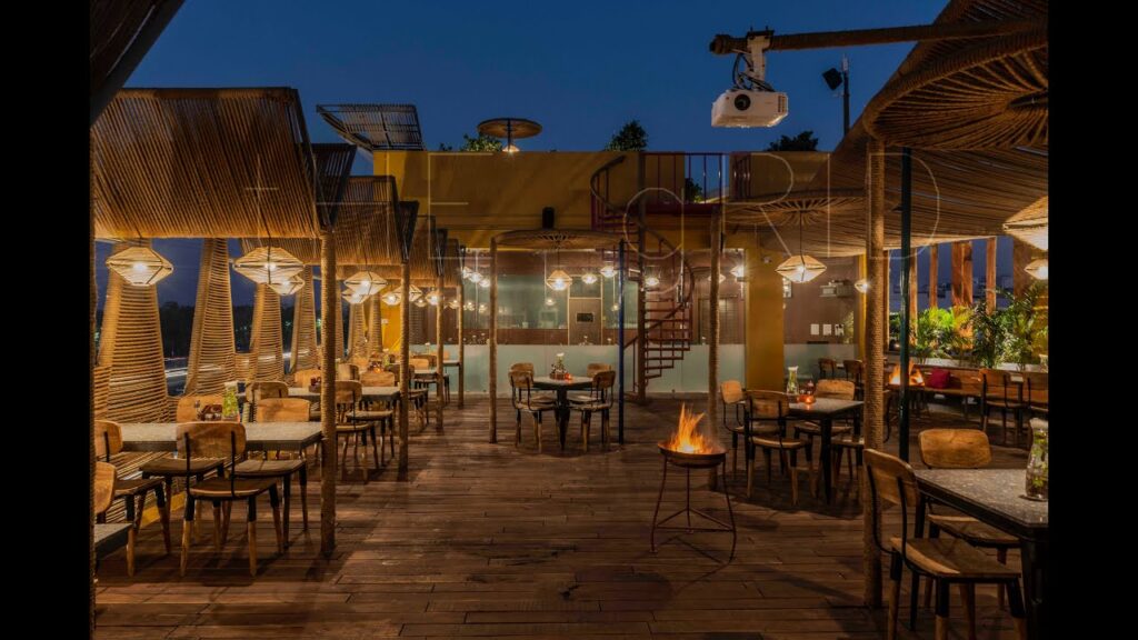 ROPE Terrace Cafe at Gandhinagar Ahmedabad Gujarat INDIA